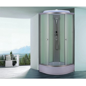 Перейти на страницу товара Душевая кабина Niagara NG-3304-14, 900х900х2150, низкий поддон 26см, стекло матовое