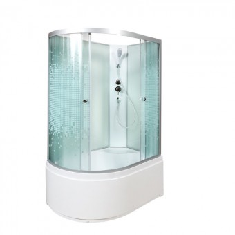 Перейти на страницу товара Душевая кабина Deto L 920 R N без крыши, 120x80х215 см