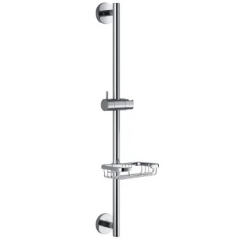 Перейти на страницу товара Душевая стойка KAISER R-0037 Chrome с мыльницей, цвет хром