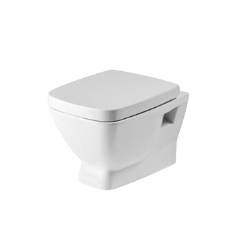 Унитаз подвесной с сиденьем микролифт Santek Нео безободковый