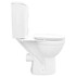 Унитаз-компакт ROSA 'РЕССА' цвет белый (2-реж.арматура+сиденье, высота от пола до сиденья 450 мм)