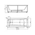 Акриловая ванна 150x70 Aquatek Либра LIB150-0000053