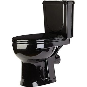 Унитаз-компакт Оскольская керамика Ирида Стандарт, черный 40374130402