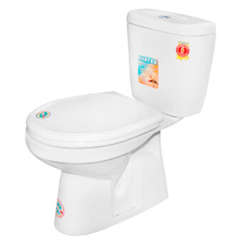 Унитаз-компакт SANTEK 'АНИМО' 1.WH11.0.038 выпуск в пол ЭКО