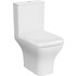 Унитаз-компакт VitrA Polar 9843B003-7201 безободковый, с микролифтом