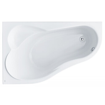 Акриловая ванна Santek Ибица XL 160х100 левая 1WH112036