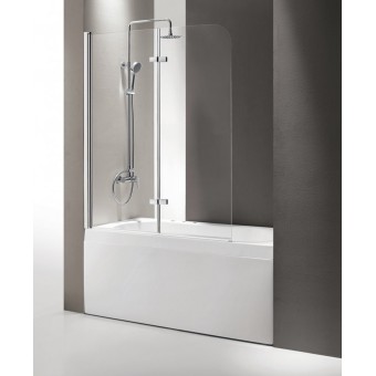 Перейти на страницу товара Душевая шторка Cezares Eco 120x140, левая, хром