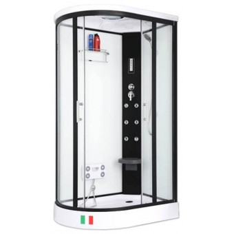 Перейти на страницу товара Душевая кабина Maroni CORSICA WBLAR-027S 120x85 правая
