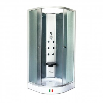 Перейти на страницу товара Душевая кабина Maroni VENETO WLRF-014M 90x90 матовое стекло